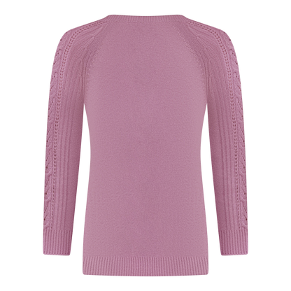 REVE D'OR CREW NECKLINE SWEATER