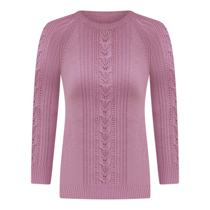 REVE D'OR CREW NECKLINE SWEATER