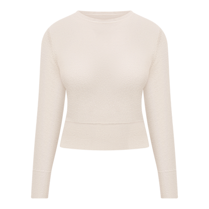 REVE D'OR CROPPED SWEATER