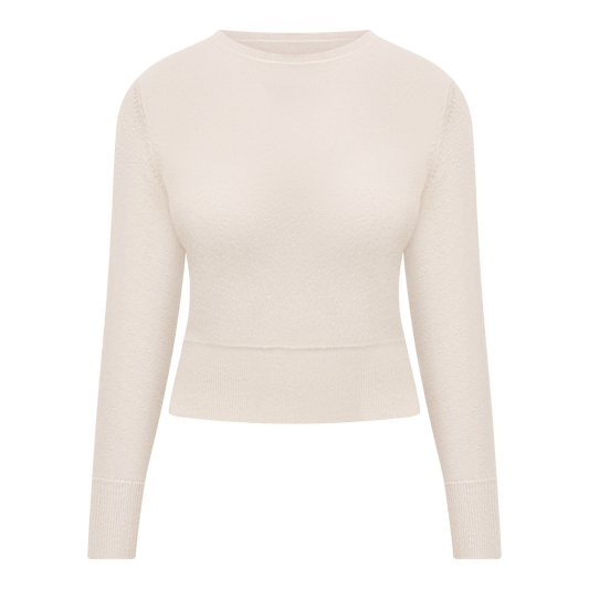 REVE D'OR CROPPED SWEATER