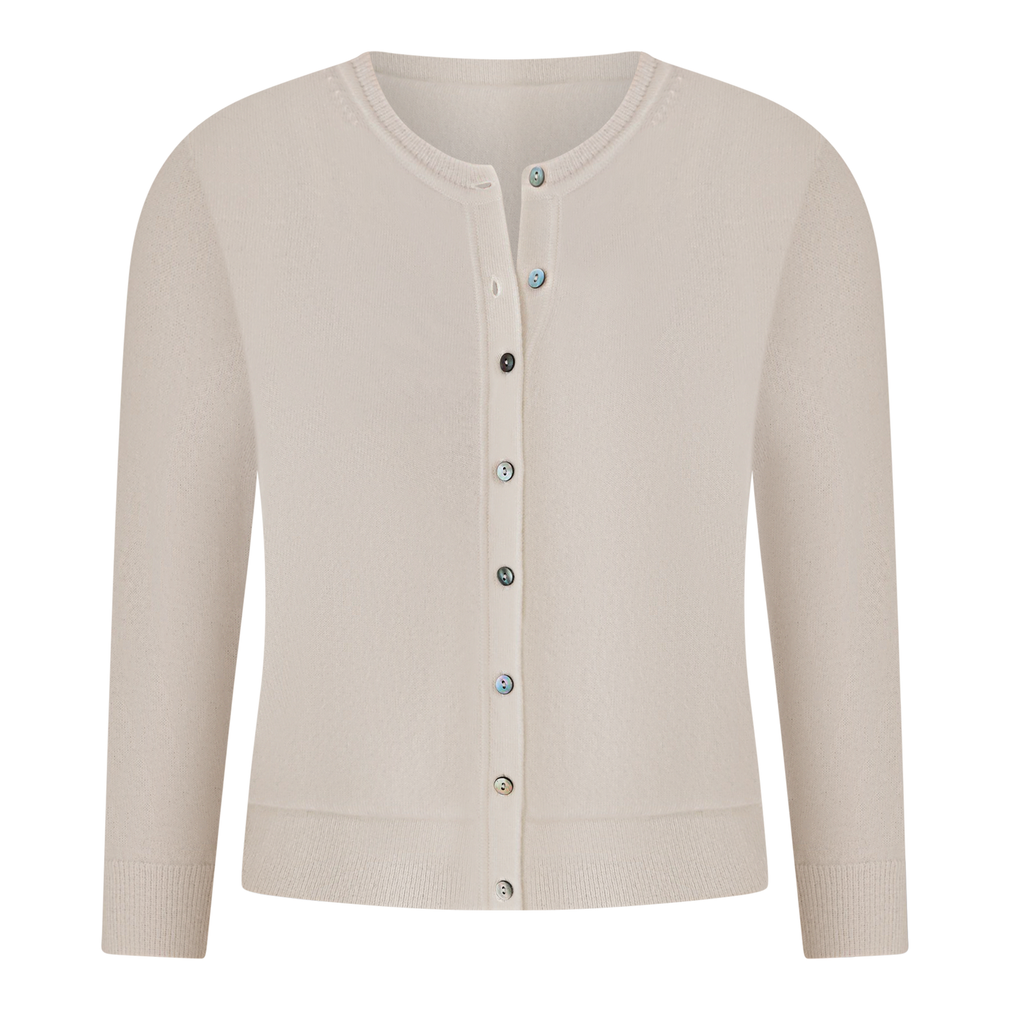 REVE D'OR CROPPED FITTED CARDIGAN